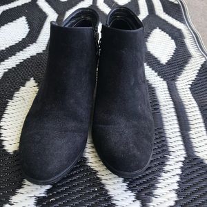 Black booties size 7.5